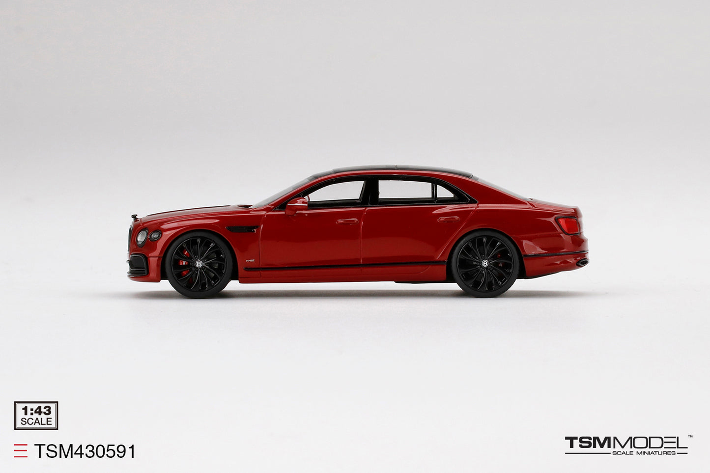 TRUESCALE MINIATURES BENTLEY FLYING SPUR DRAGON RED