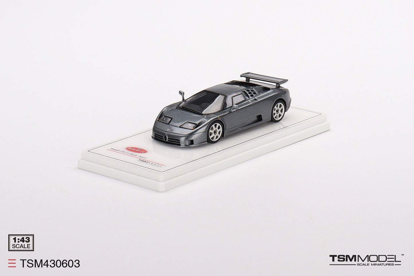 TRUESCALE MINIATURES BUGATTI EB110 SUPER SPORT 1992