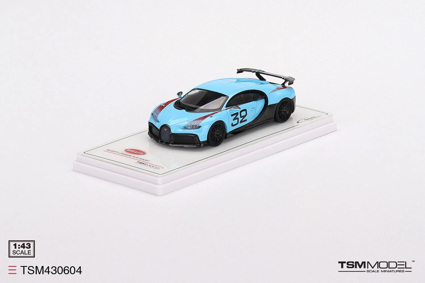 TRUESCALE MINIATURES BUGATTI CHIRON PUR SPORT GRAND PRIX (DIECAST)