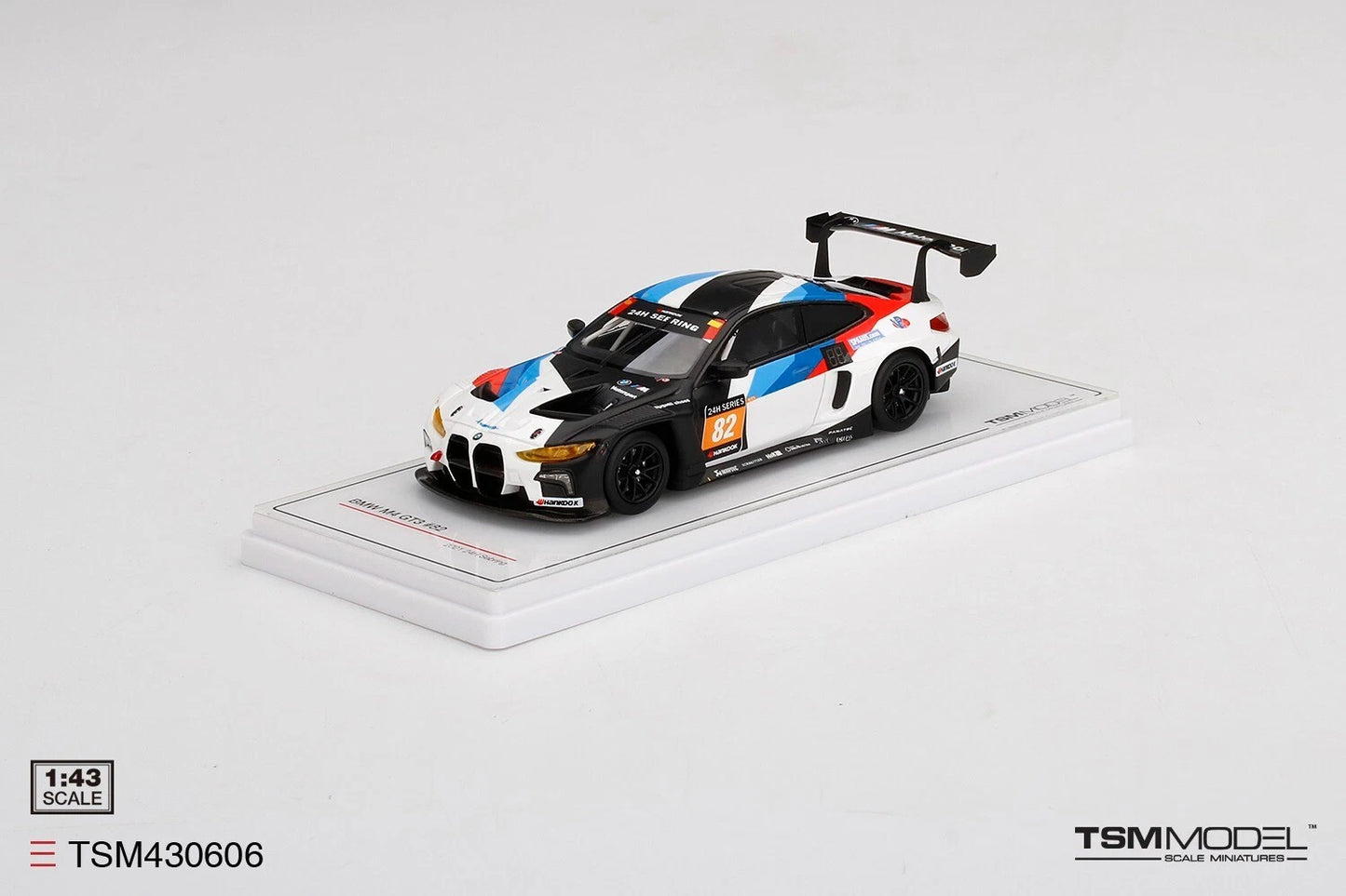 TRUESCALE MINIATURES BMW M4 GT3 NO.82 2021 24H SEBRING
