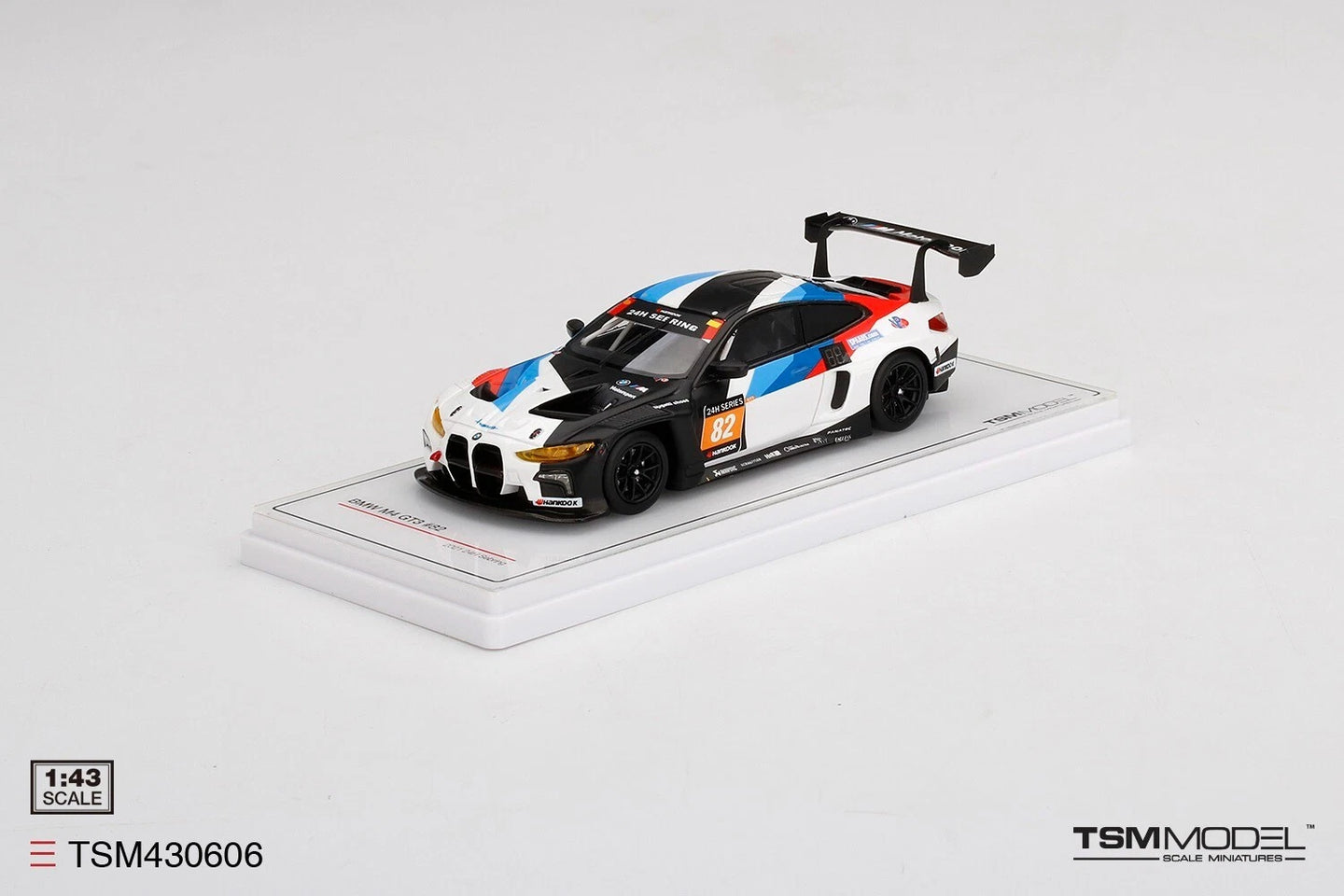 TRUESCALE MINIATURES BMW M4 GT3 NO.82 2021 24H SEBRING
