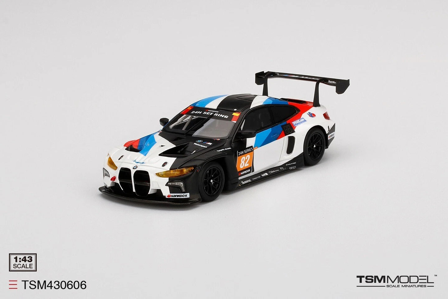 TRUESCALE MINIATURES BMW M4 GT3 NO.82 2021 24H SEBRING