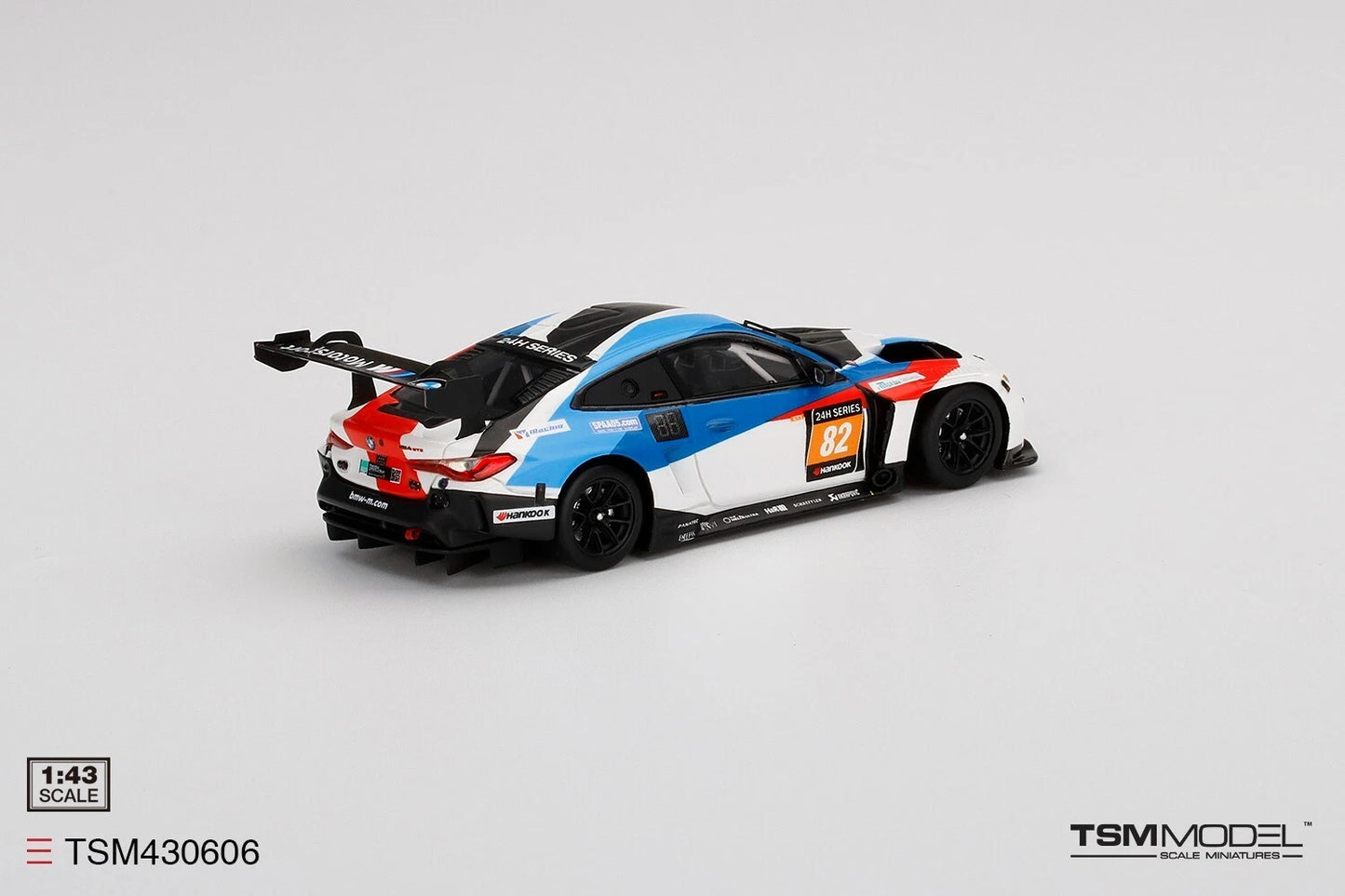 TRUESCALE MINIATURES BMW M4 GT3 NO.82 2021 24H SEBRING