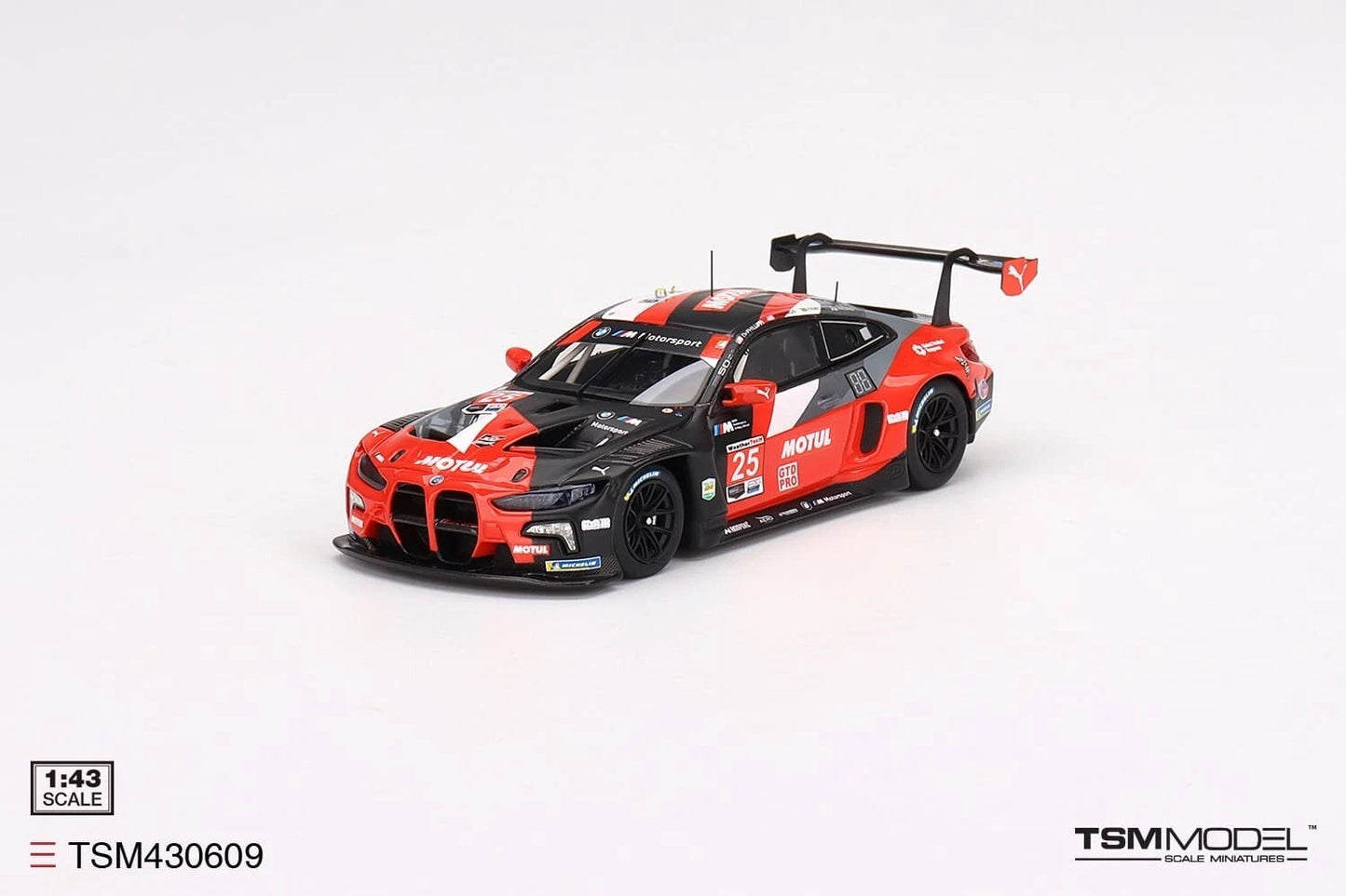 TRUESCALE MINIATURES BMW M4 GT3 NO.25 BMW TEAM RLL 2022 IMSA DAYTONA 24 HRS