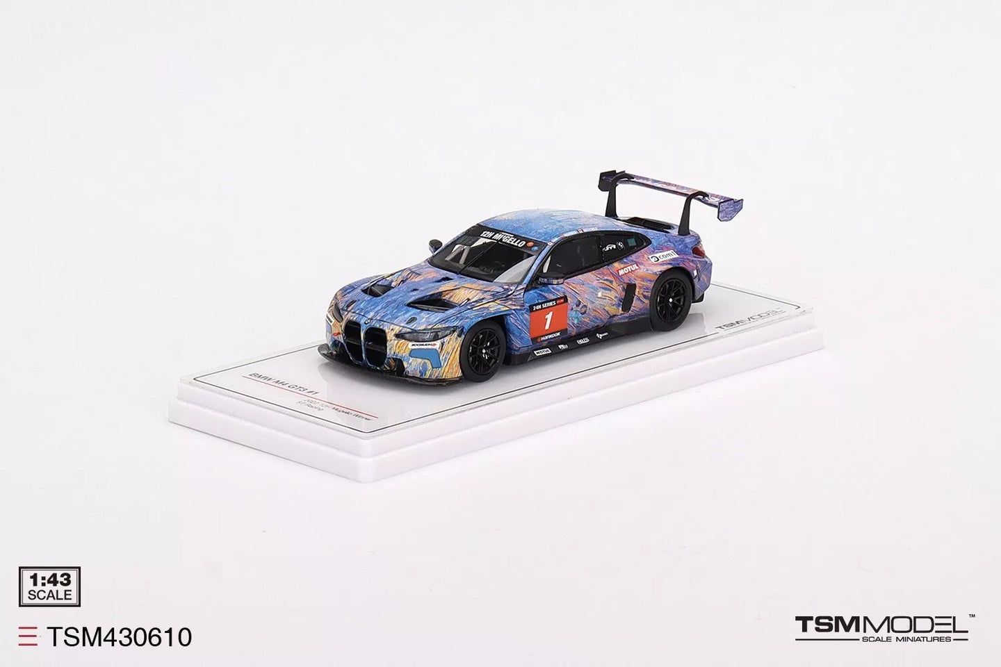 TRUE SCALE MINIATURES BMW M4 GT3 NO.1 ST RACING 2022 12H MUGELLO WINNER