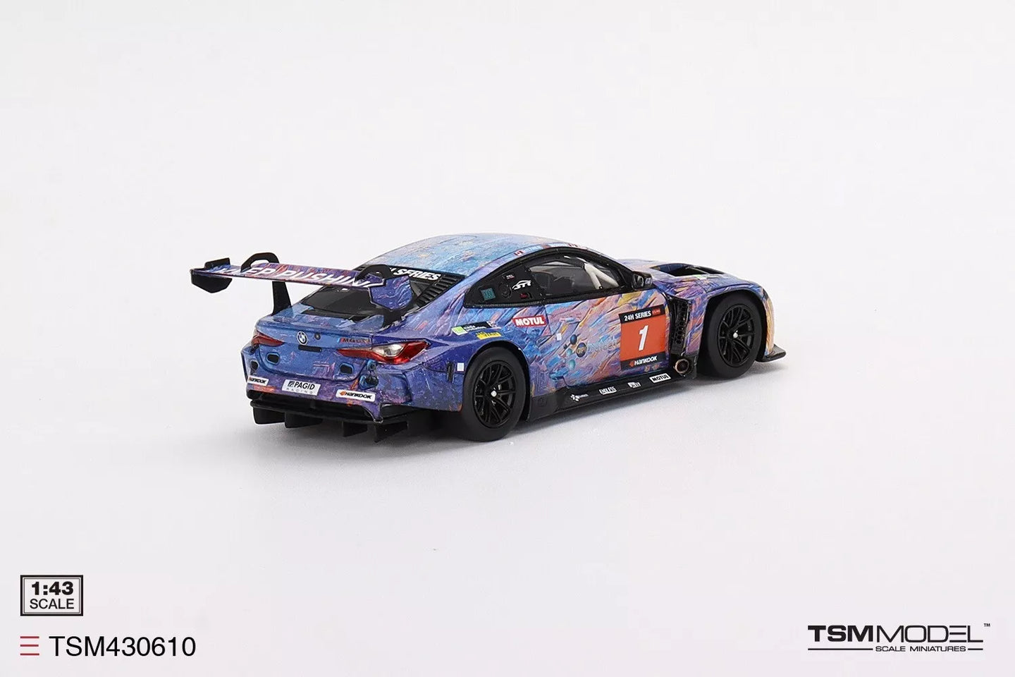 TRUE SCALE MINIATURES BMW M4 GT3 NO.1 ST RACING 2022 12H MUGELLO WINNER
