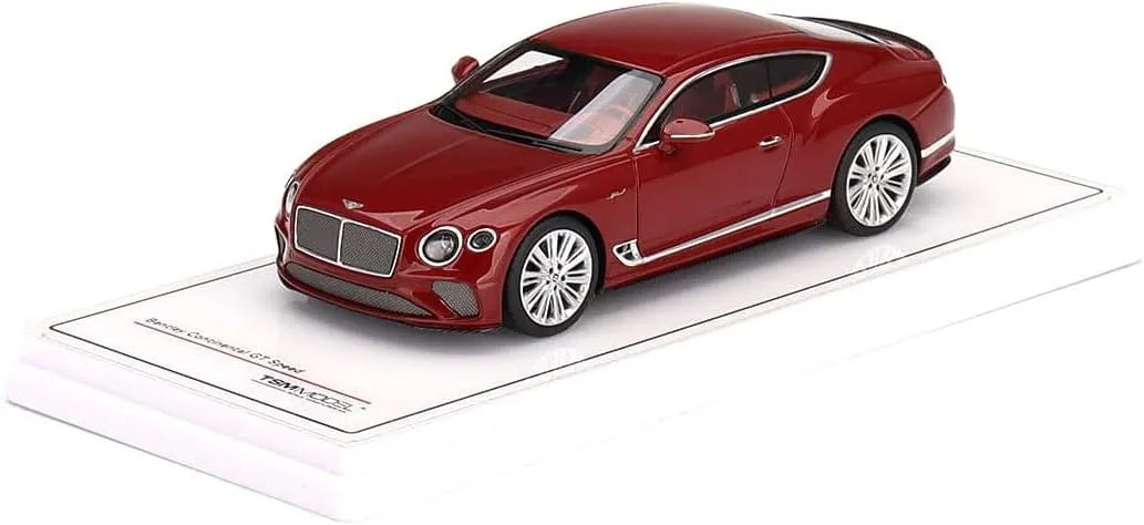 TRUE SCALE MINIATURES BENTLEY CONTINENTAL GT SPEED 2022 CANDY RED