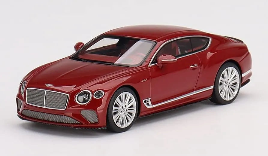 TRUE SCALE MINIATURES BENTLEY CONTINENTAL GT SPEED 2022 CANDY RED