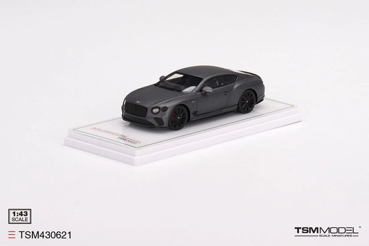 TRUESCALE MINIATURES BENTLEY CONTINENTAL GT SPEED 2022 ANTHRACITE SATIN