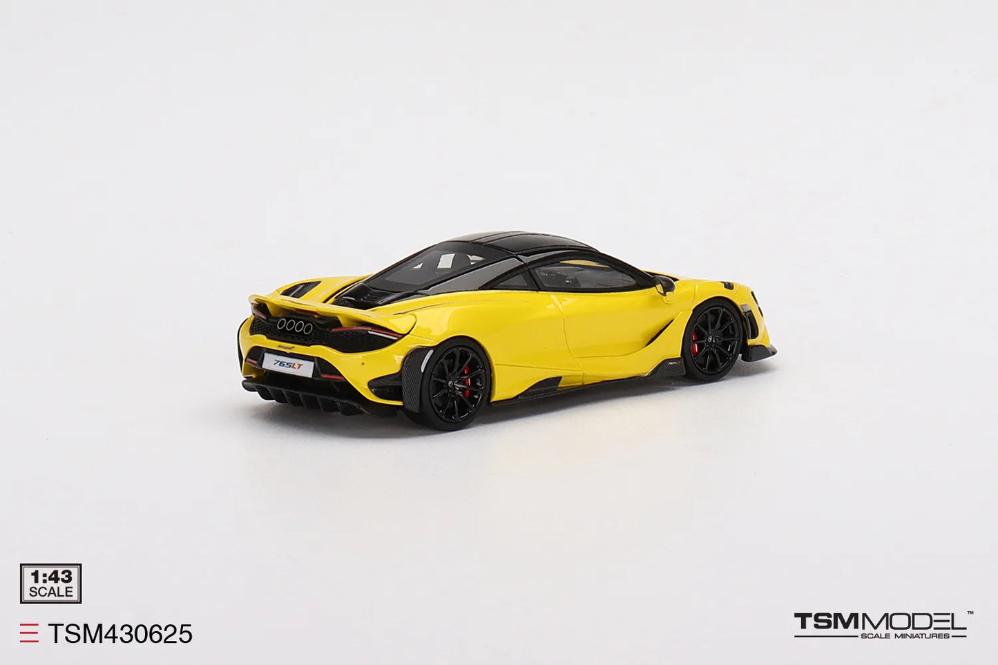 TRUE SCALE MINIATURES MCLAREN 765LT SICILIAN YELLOW (RESIN)