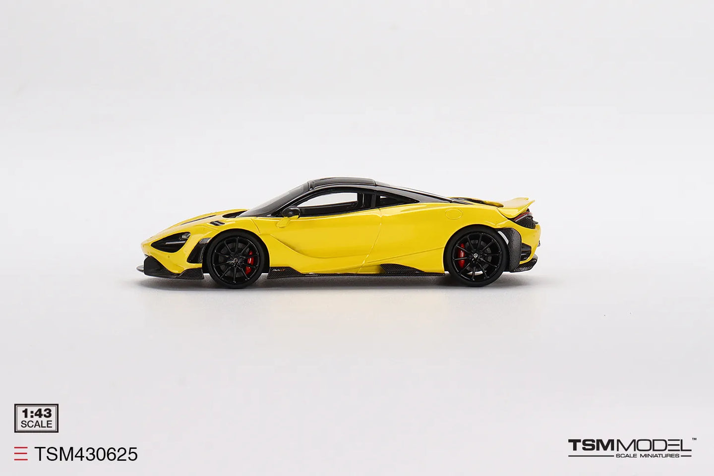 TRUE SCALE MINIATURES MCLAREN 765LT SICILIAN YELLOW (RESIN)