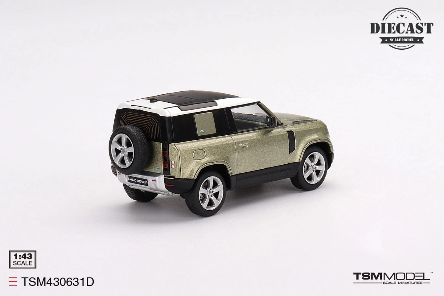 TRUE SCALE MINIATURES LAND ROVER DEFENDER 90 FIRST EDITION PANGEA GREEN
