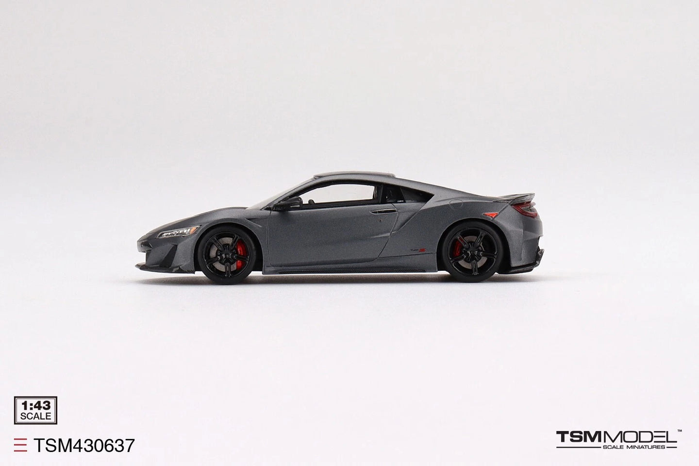 TRUESCALE MINIATURES ACURA NSX TYPE S 2022 GOTHAM GRAY MATTE