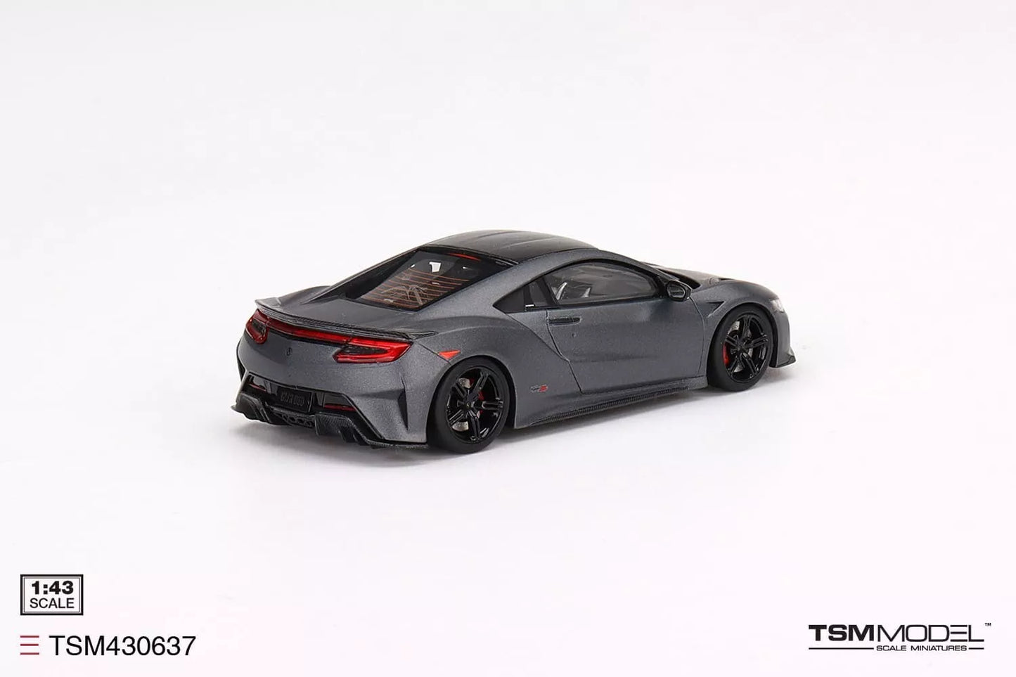 TRUESCALE MINIATURES ACURA NSX TYPE S 2022 GOTHAM GRAY MATTE