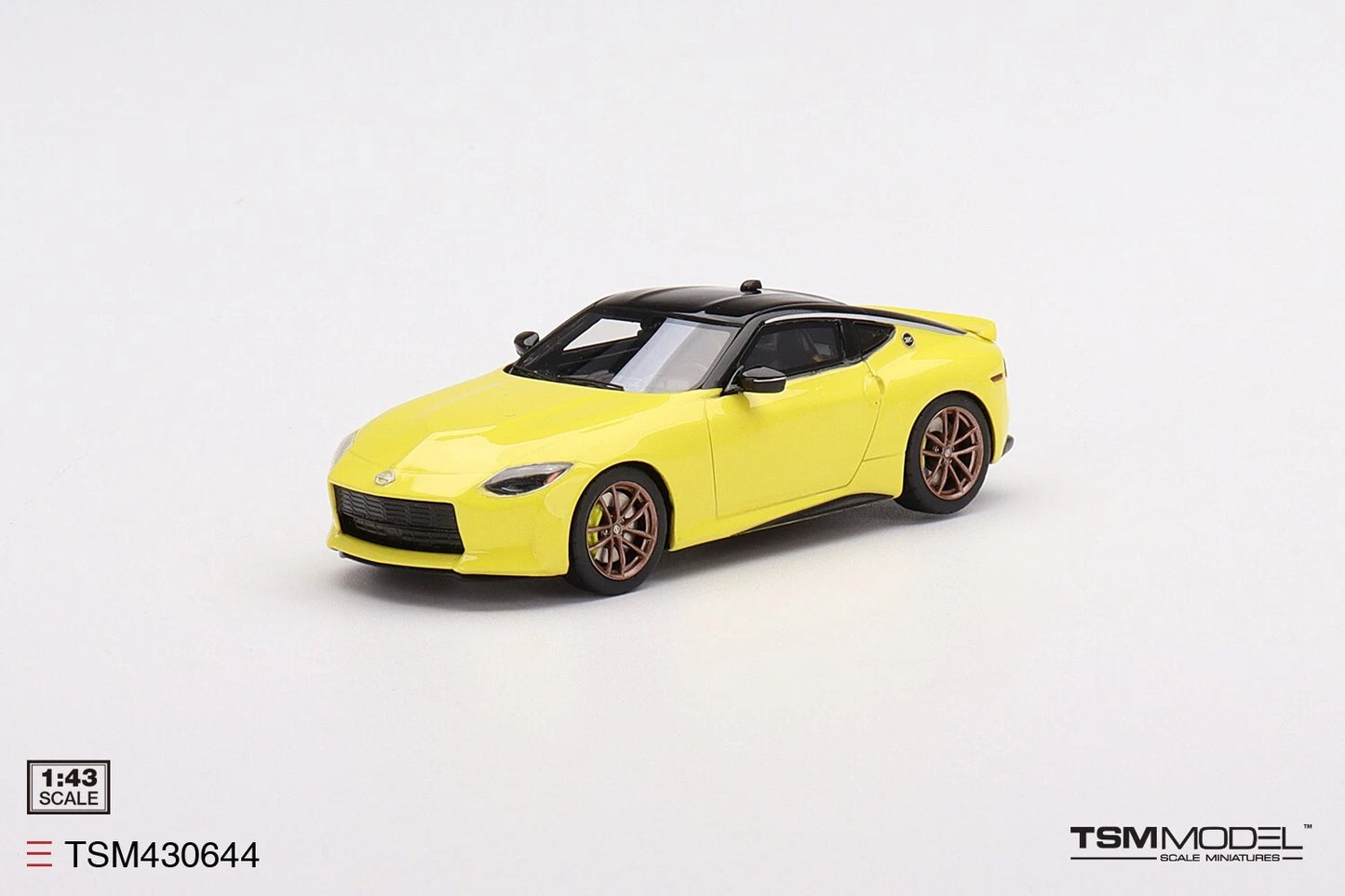 TRUESCALE MINIATURES NISSAN Z PROTO SPEC 2023 IKAZUCHI YELLOW LHD
