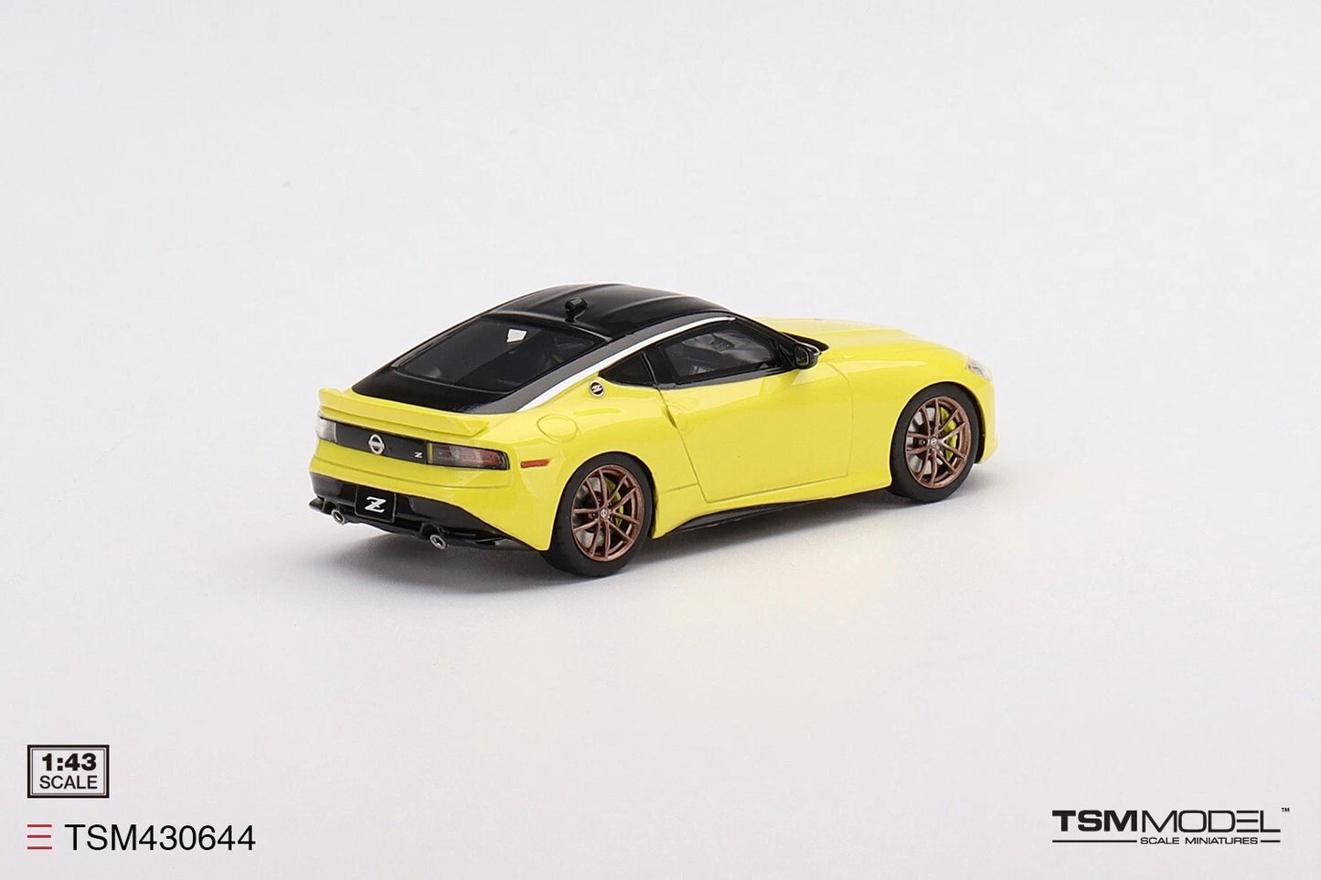 TRUESCALE MINIATURES NISSAN Z PROTO SPEC 2023 IKAZUCHI YELLOW LHD