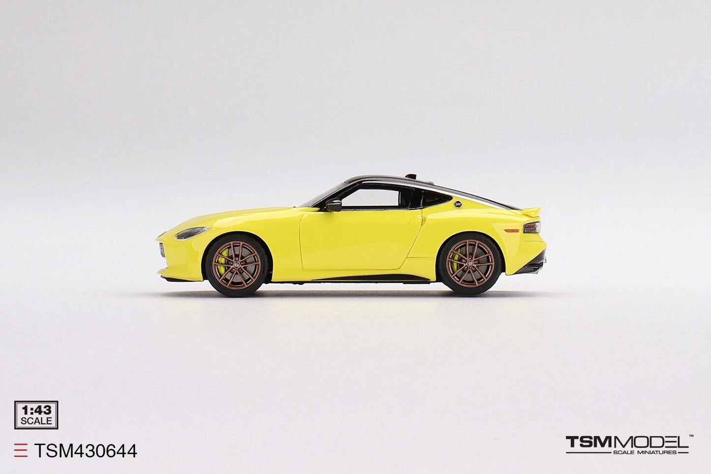 TRUESCALE MINIATURES NISSAN Z PROTO SPEC 2023 IKAZUCHI YELLOW LHD