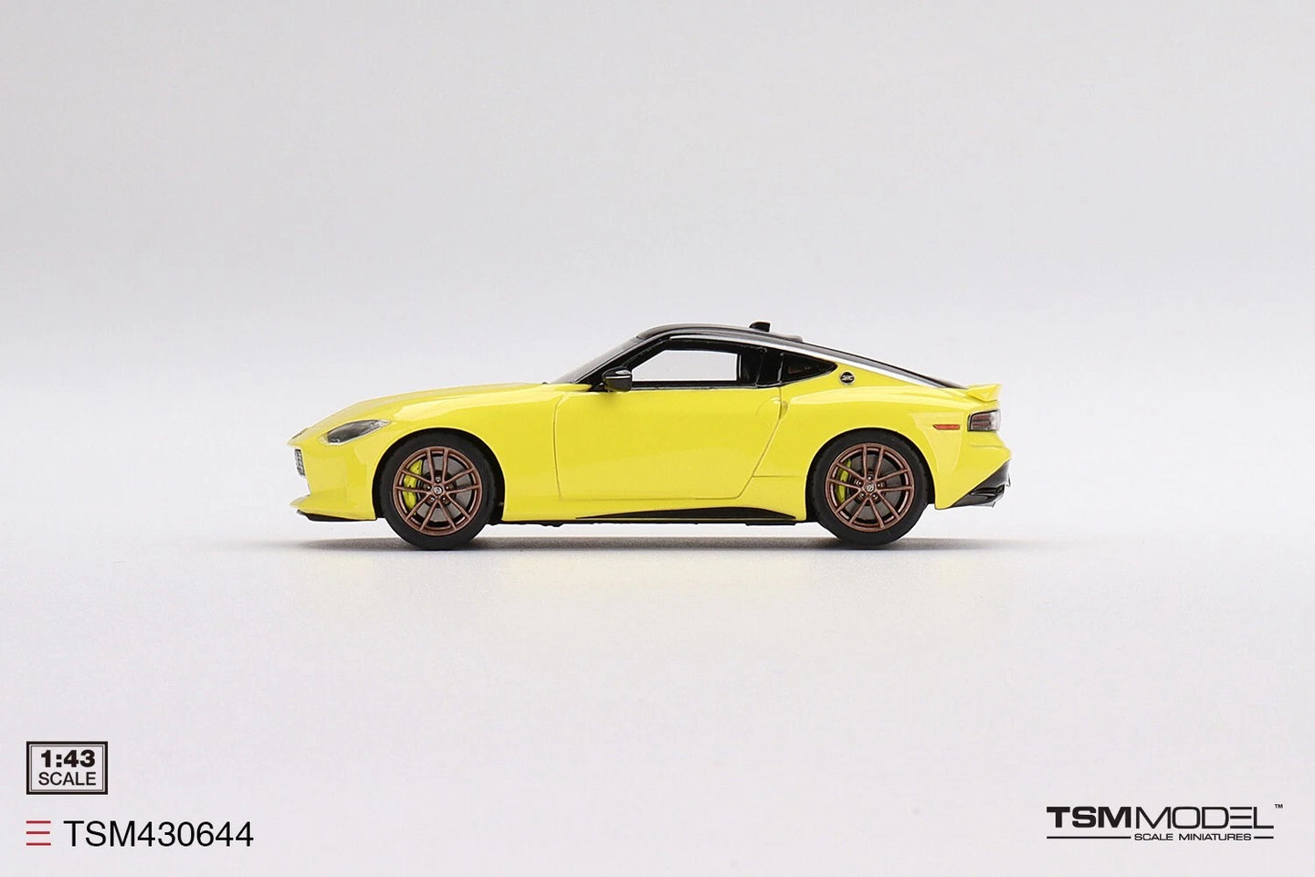 TRUESCALE MINIATURES NISSAN Z PROTO SPEC 2023 IKAZUCHI YELLOW LHD