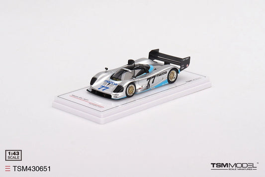 TRUESCALE MINIATURES MAZDA RX-792P NO.77 MAZDA MOTORSPORTS 1992 WATKINS GLEN 2ND PLACE