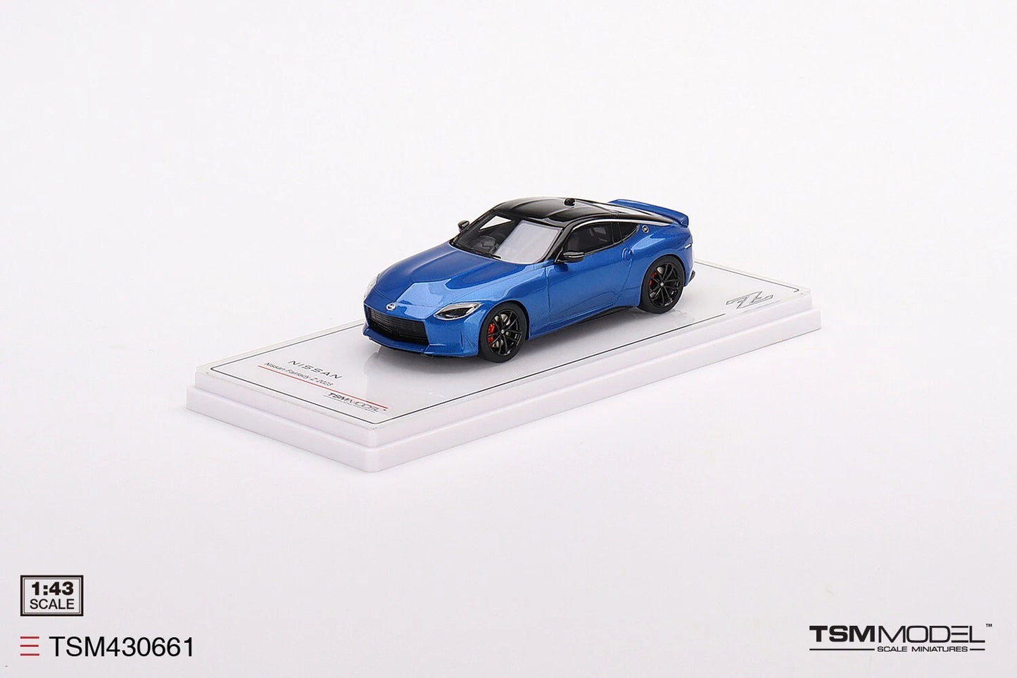 TRUESCALE MINIATURES NISSAN FAIRLADY Z VERSION ST 2023 SEIRAN BLUE RHD