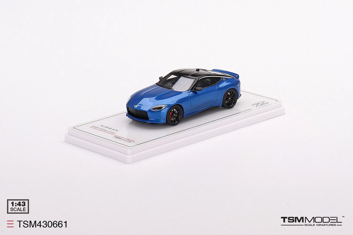 TRUESCALE MINIATURES NISSAN FAIRLADY Z VERSION ST 2023 SEIRAN BLUE RHD