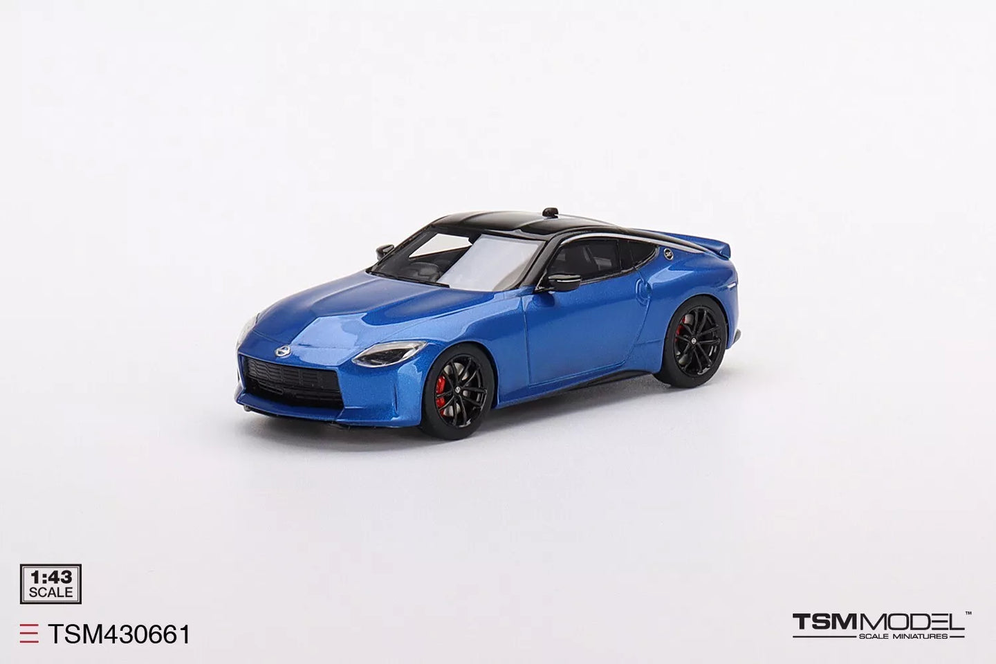 TRUESCALE MINIATURES NISSAN FAIRLADY Z VERSION ST 2023 SEIRAN BLUE RHD