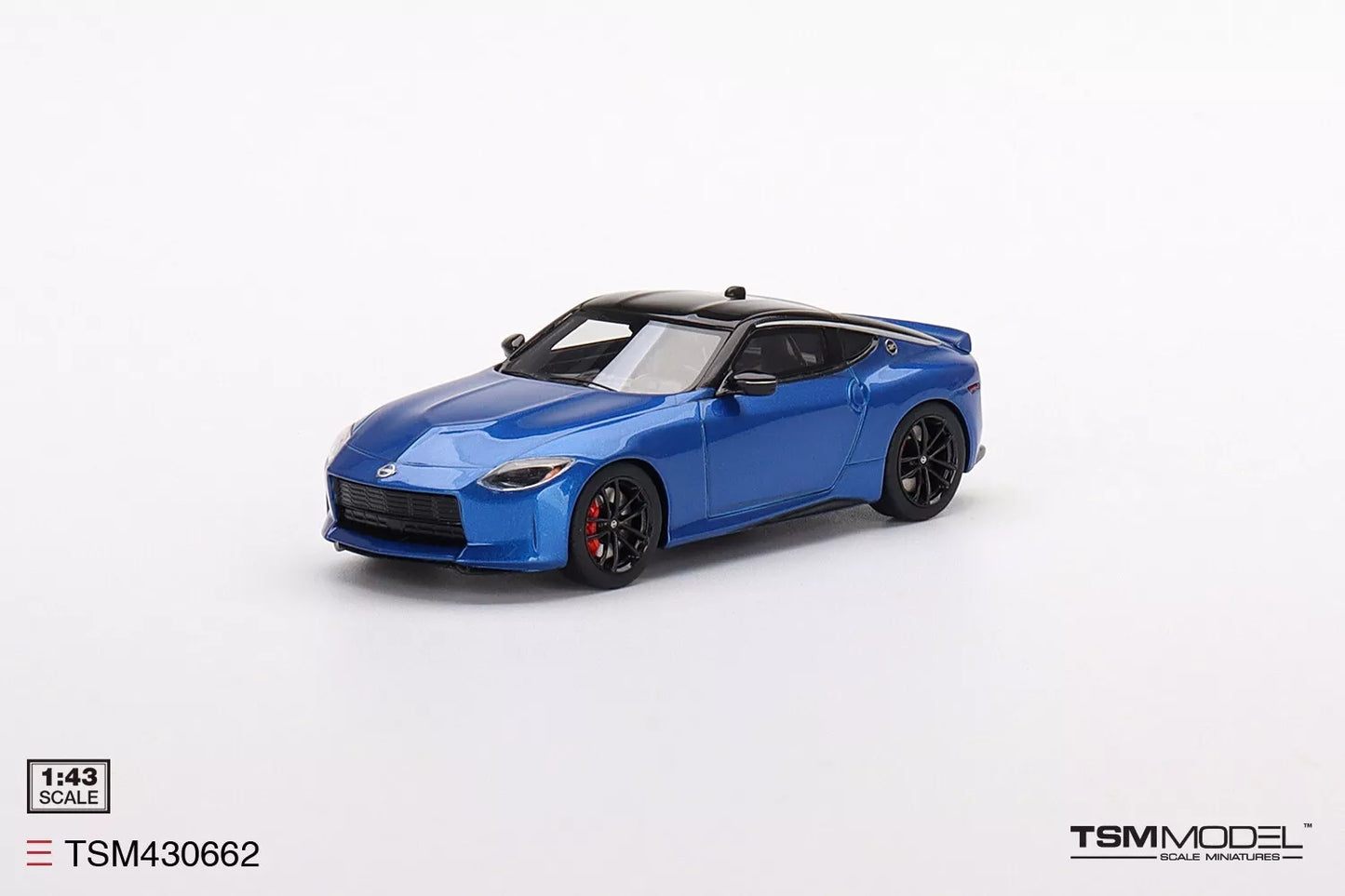 TRUESCALE MINIATURES NISSAN Z PERFORMANCE 2023 SEIRAN BLUE LHD