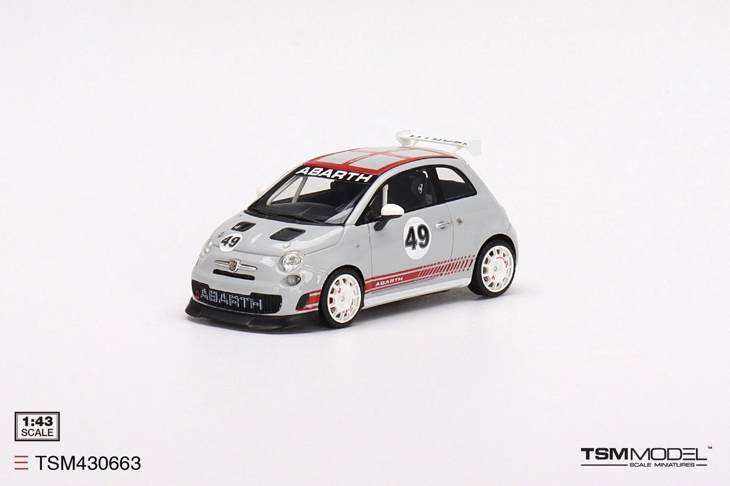 TRUESCALE MINIATURES  FIAT 500 ABARTH ASSETTO CORSE PRESENTATION
