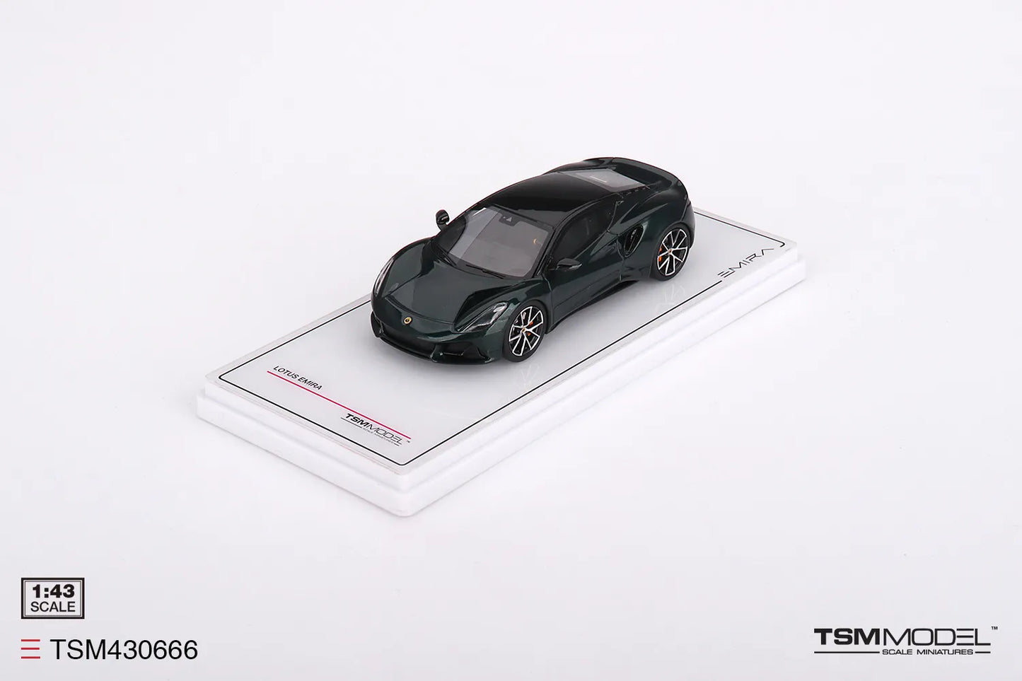 TRUE SCALE MINIATURES LOTUS EMIRA DARK VERDANT GREEN (RESIN)