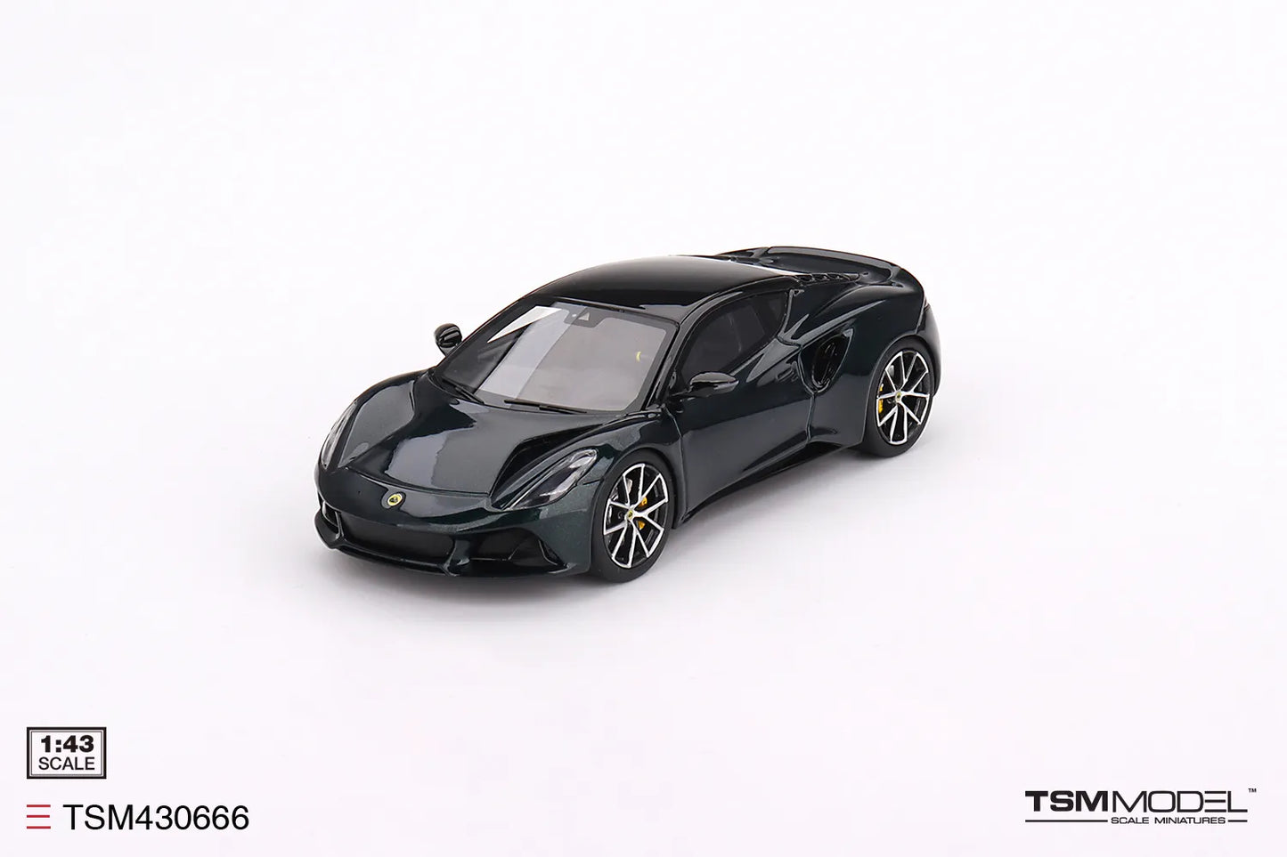 TRUE SCALE MINIATURES LOTUS EMIRA DARK VERDANT GREEN (RESIN)