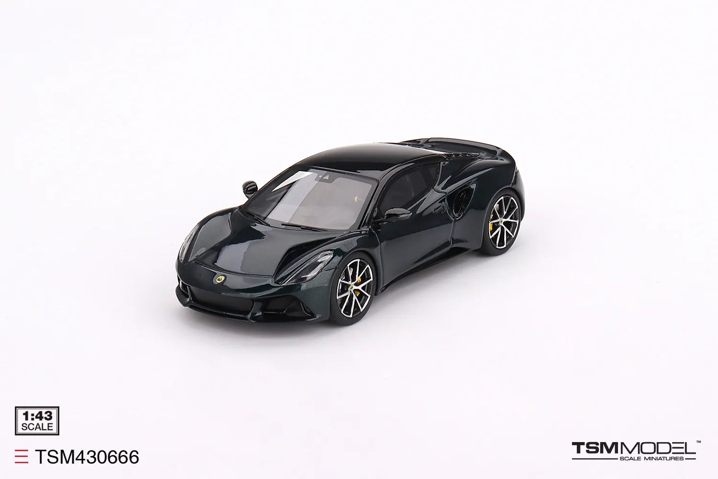 TRUE SCALE MINIATURES LOTUS EMIRA DARK VERDANT GREEN (RESIN)