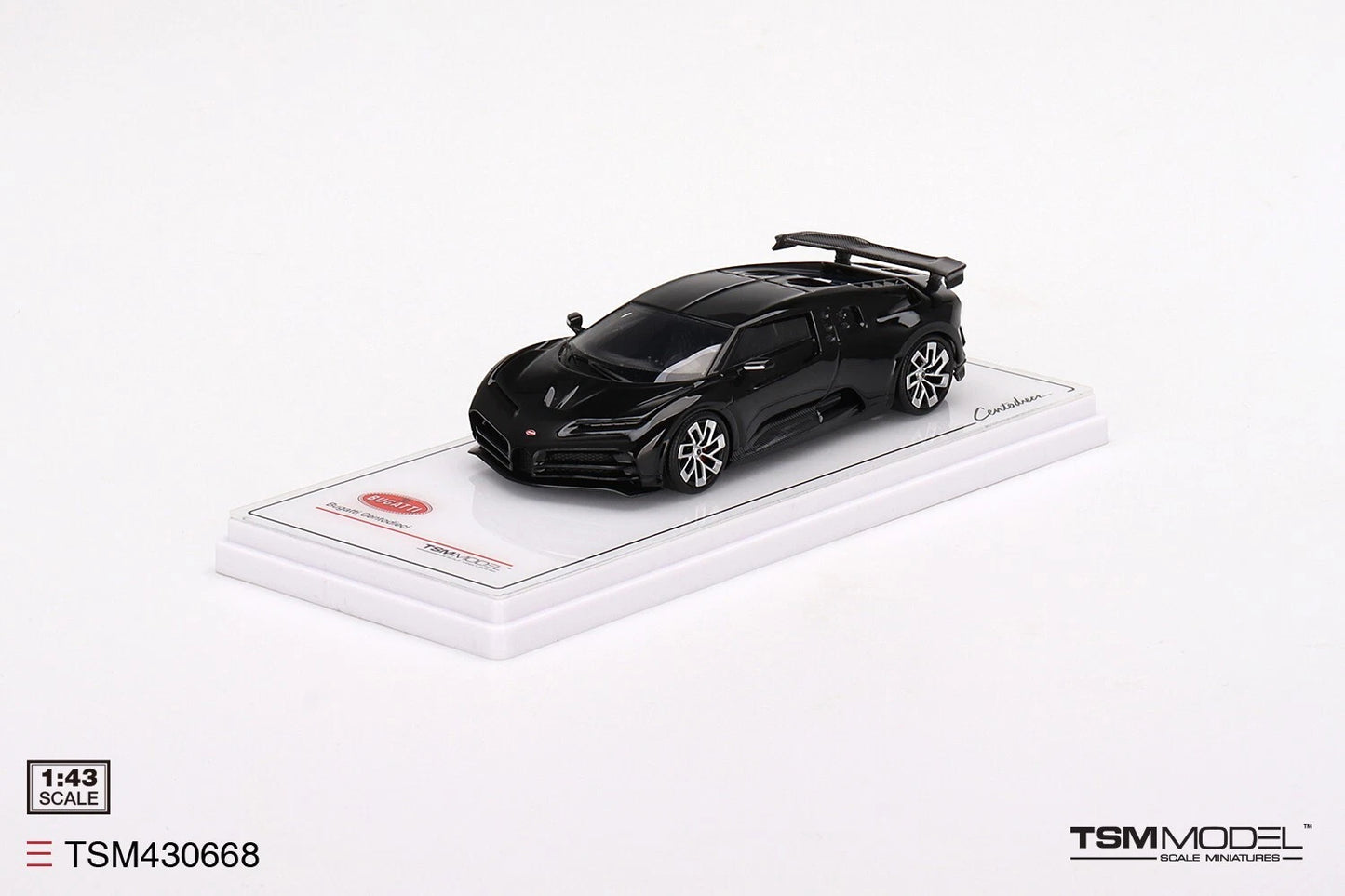 TRUESCALE MINIATURES BUGATTI CENTODIECI BLACK
