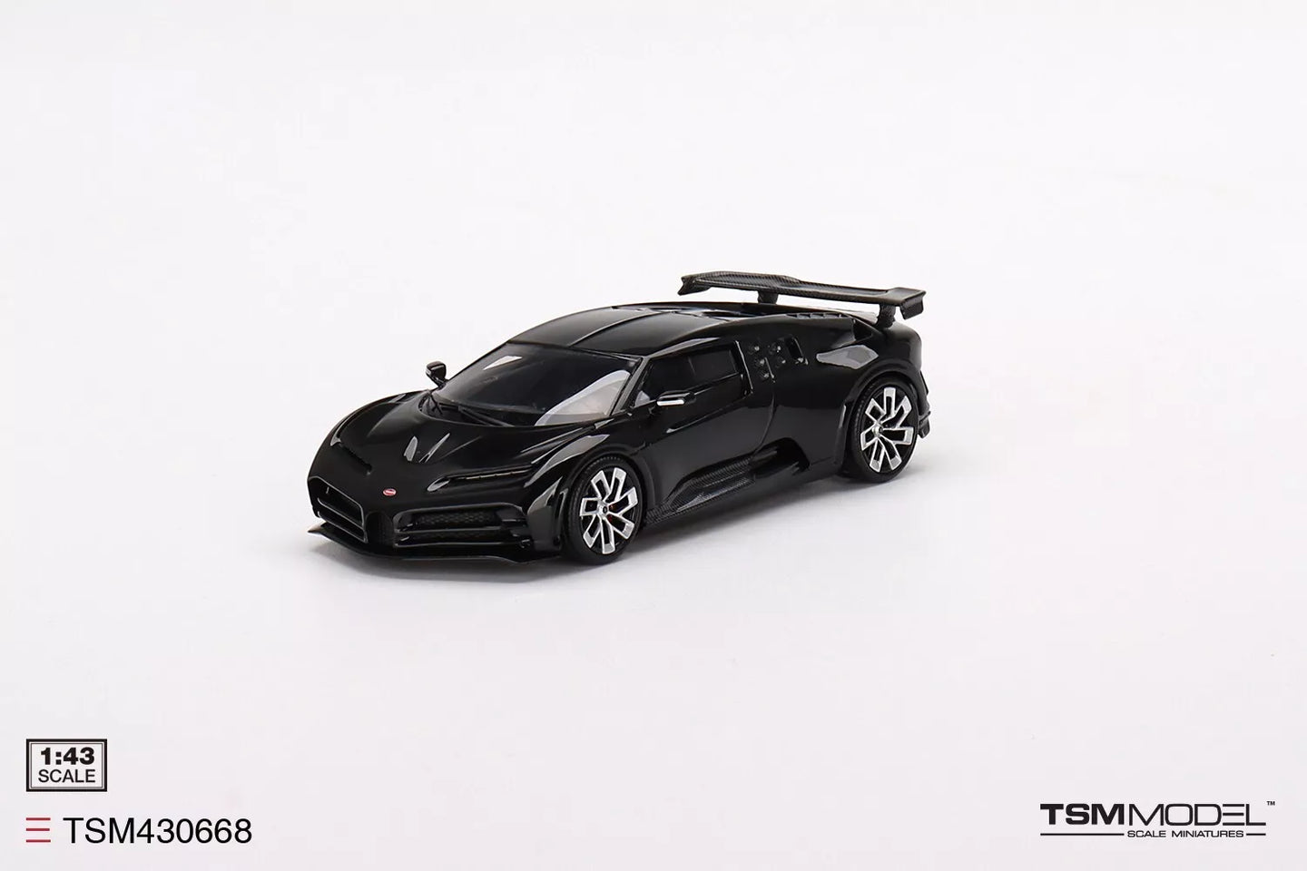TRUESCALE MINIATURES BUGATTI CENTODIECI BLACK