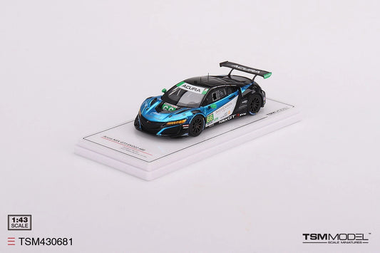 TRUESCALE MINIATURES ACURA NSX GT3 EVO22 NO.66 GRADIENT RACING 2022 IMSA DAYTONA 24 HRS
