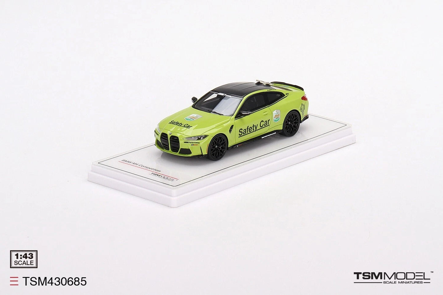 TRUESCALE MINIATURES BMW M4 SAFETY CAR 2022 DAYTONA 24 HRS