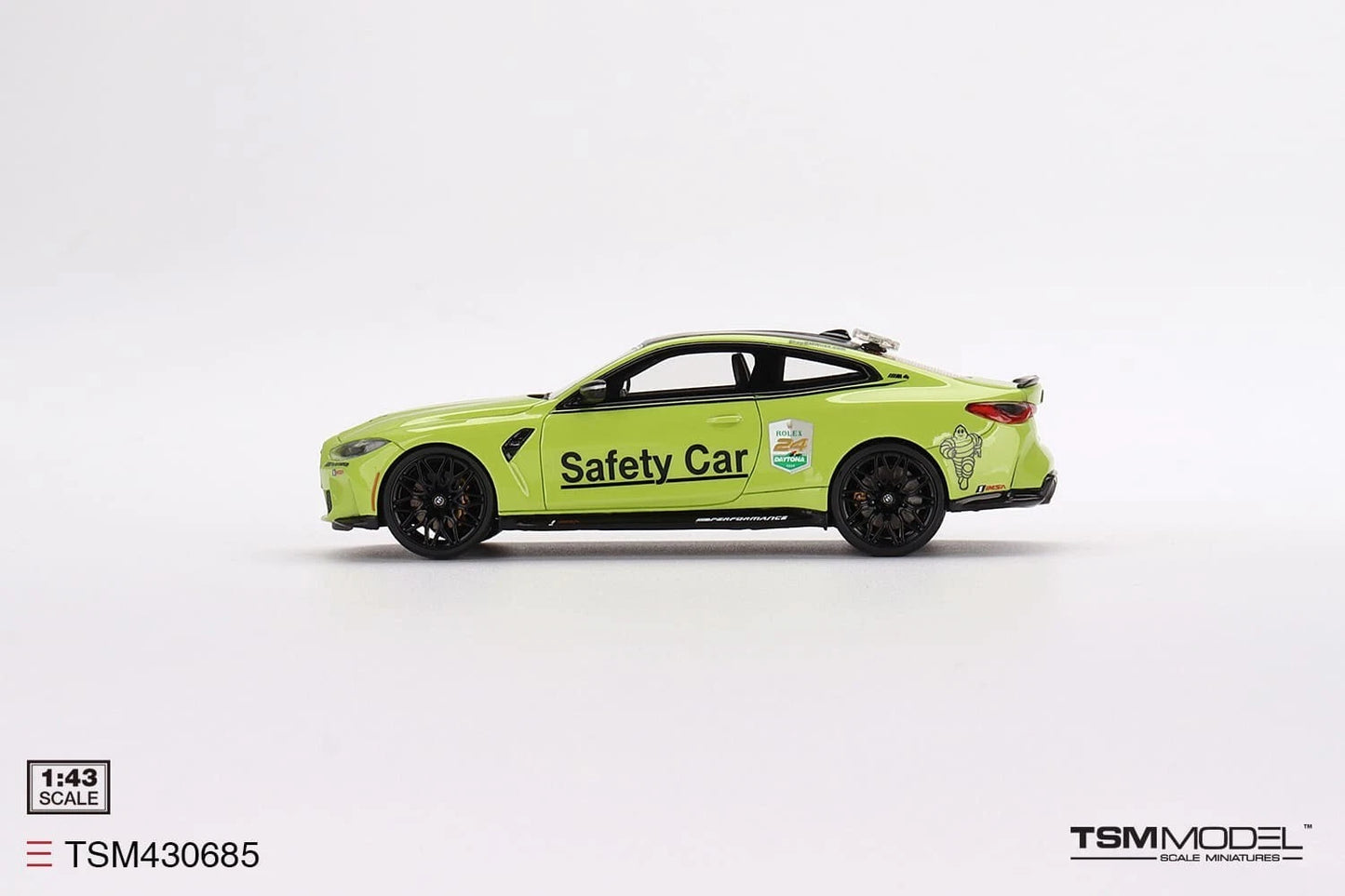 TRUESCALE MINIATURES BMW M4 SAFETY CAR 2022 DAYTONA 24 HRS