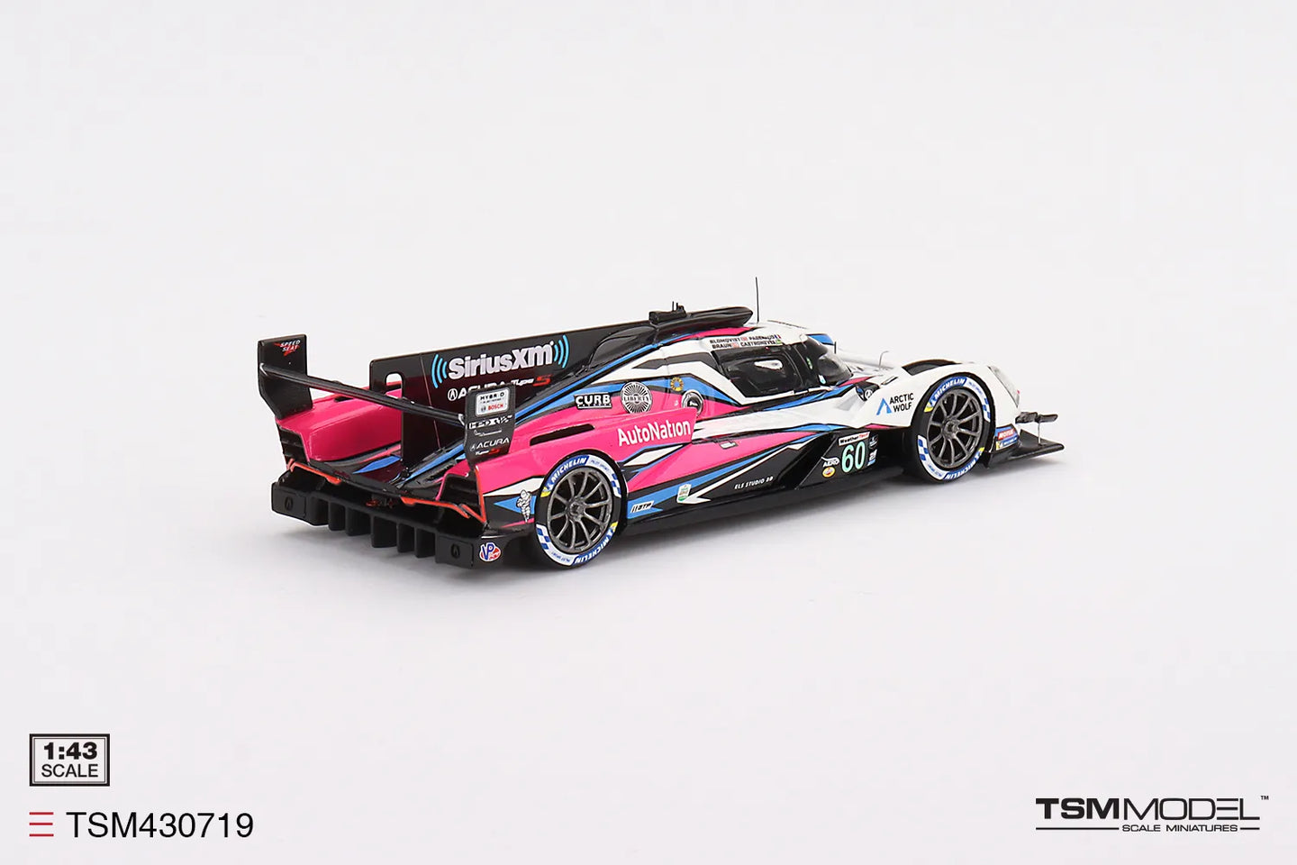 TRUE SCALE MINIATURES ACURA ARX-06 GTP NO.60 MEYER SHANK RACING 2023 IMSA DAYTONA 24 HRS WINNER