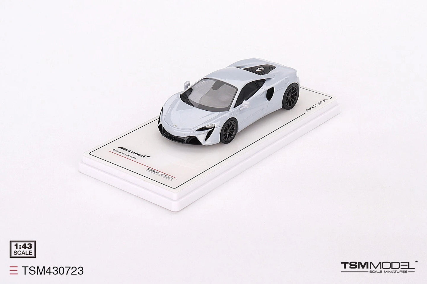 TRUESCALE MINIATURES MCLAREN ARTURA GLACIER WHITE