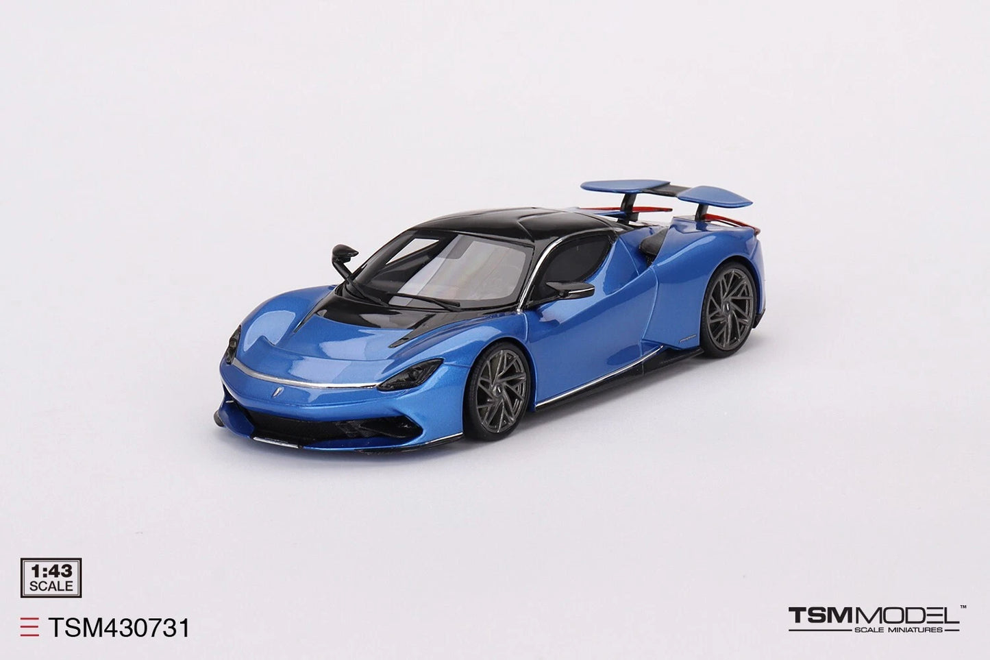 TRUESCALE MINIATURES AUTOMOBILI PININFARINA BATTISTA GENEVA WORLD PREMIERE 2019 EDITION ICONICA BLU