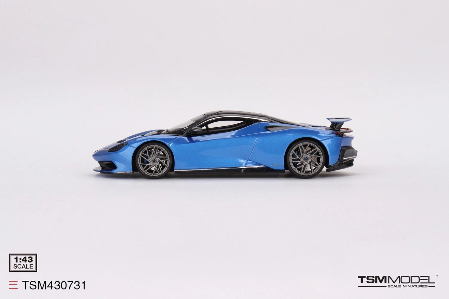TRUESCALE MINIATURES AUTOMOBILI PININFARINA BATTISTA GENEVA WORLD PREMIERE 2019 EDITION ICONICA BLU