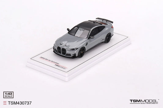 TRUESCALE MINIATURES BMW M4 BY SCHNITZER BROOKLYN GREY METALLIC