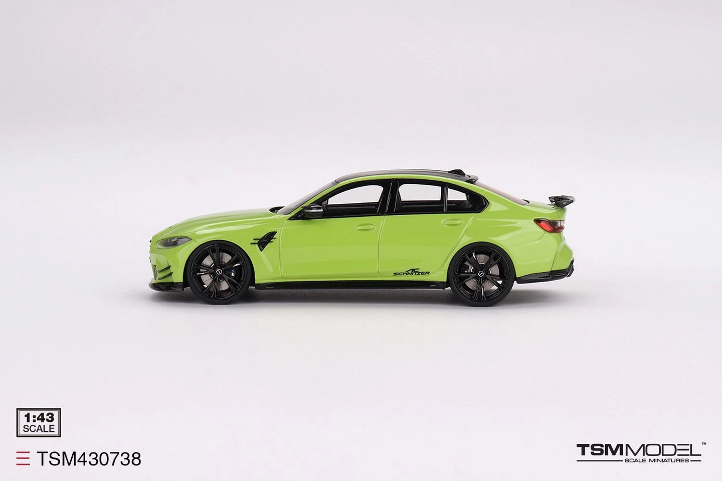 TRUESCALE MINIATURES BMW 3-SERIES AC SCHNITZER M3 COMPETITION (G80) SAO PAULO YELLOW