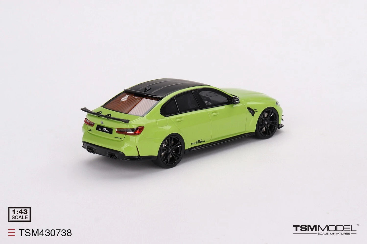 TRUESCALE MINIATURES BMW 3-SERIES AC SCHNITZER M3 COMPETITION (G80) SAO PAULO YELLOW