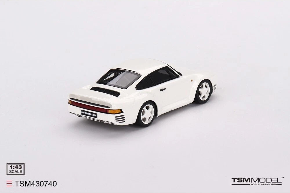 TRUESCALE MINIATURES PORSCHE 959 SPORT GRAND PRIX WHITE