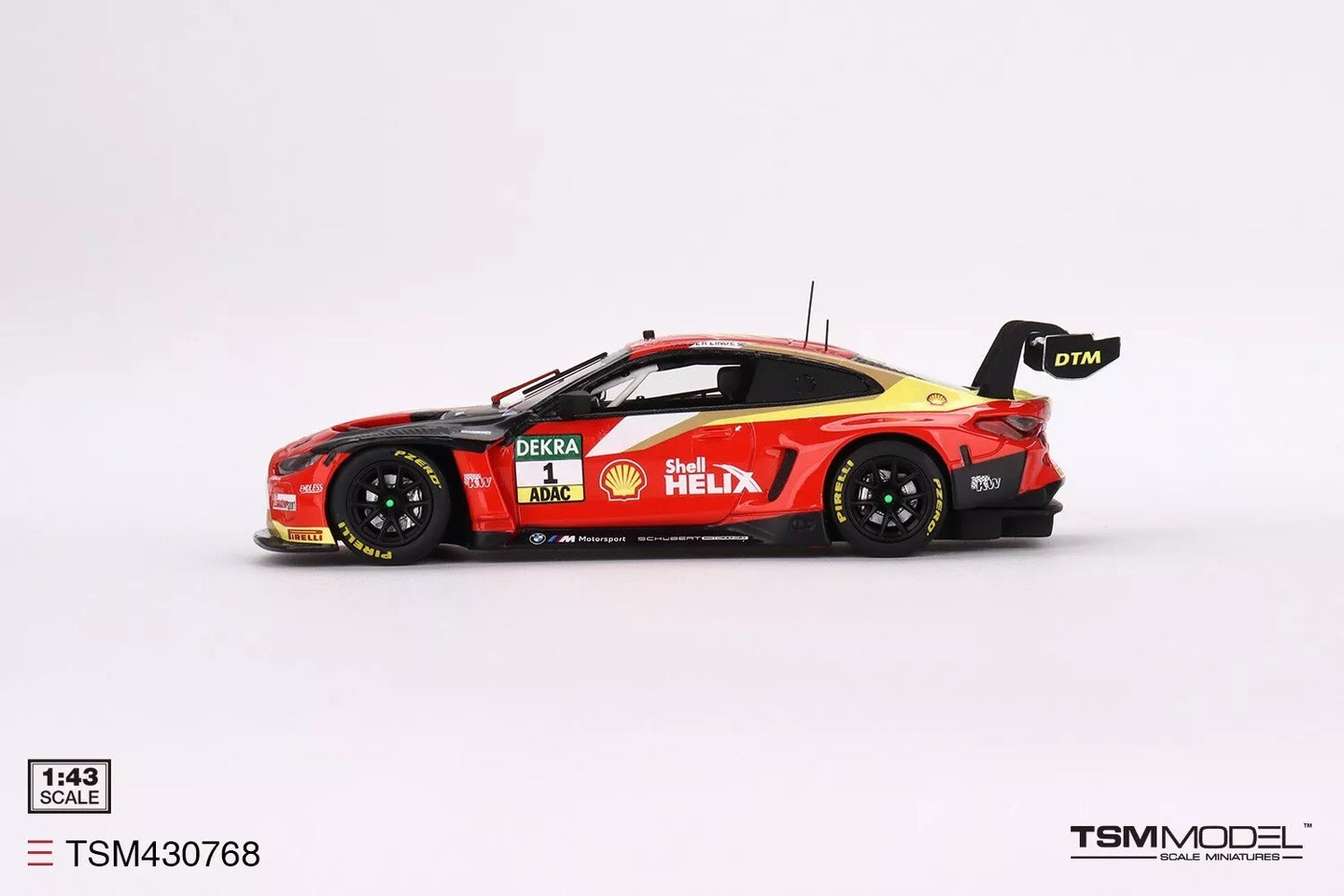 TRUESCALE MINIATURES BMW M4 GT3 NO.1 SCHUBERT MOTORSPORT 2023 DTM