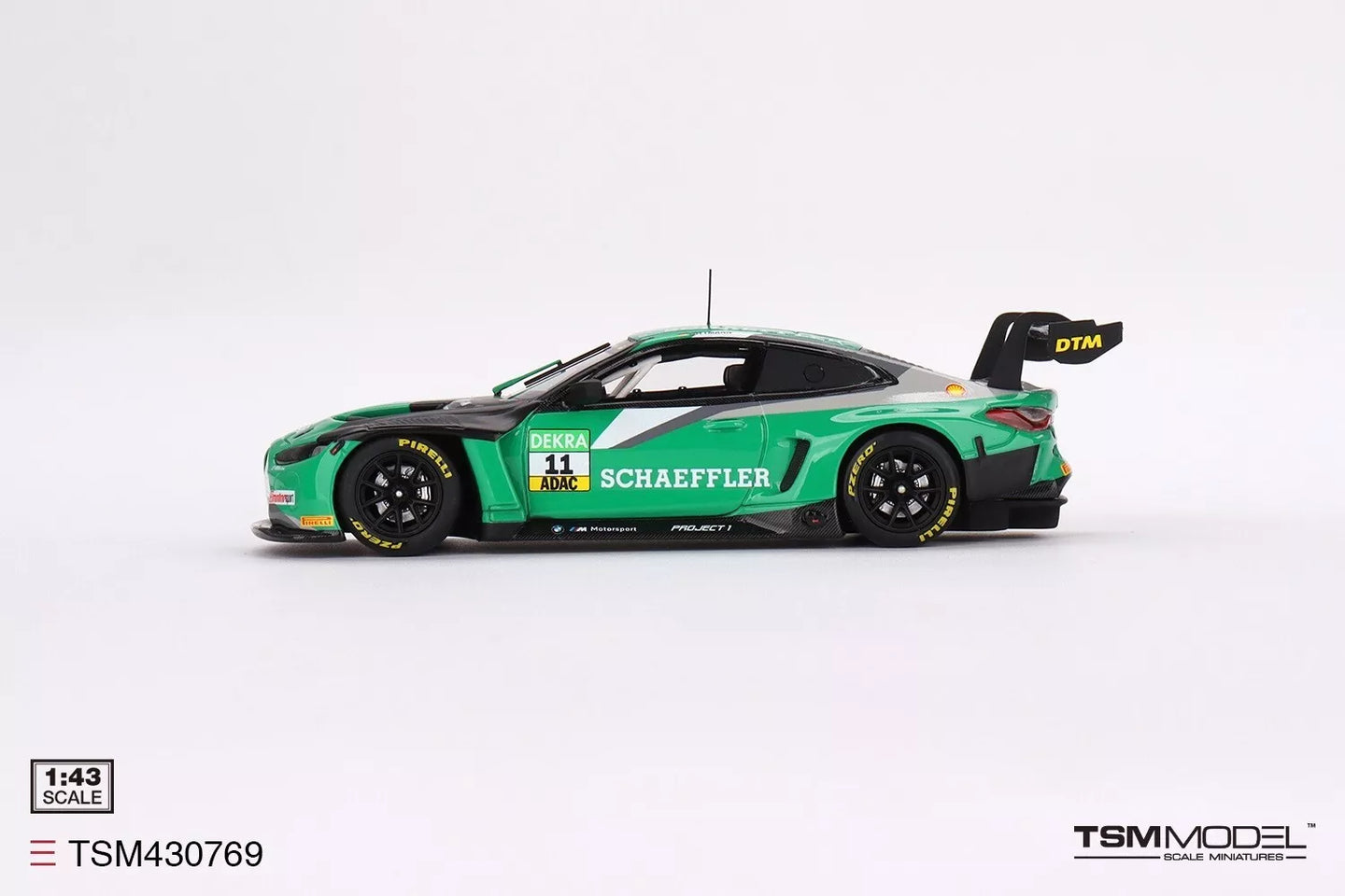TRUESCALE MINIATURES BMW M4 GT3 NO.11 PROJECT 1 2023 DTM