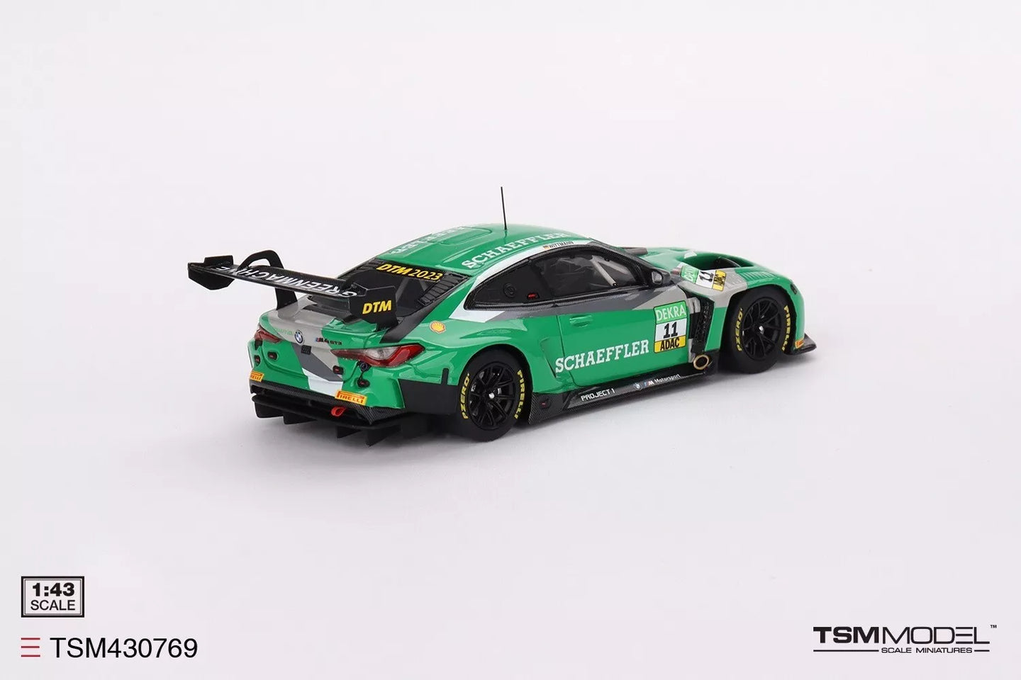 TRUESCALE MINIATURES BMW M4 GT3 NO.11 PROJECT 1 2023 DTM