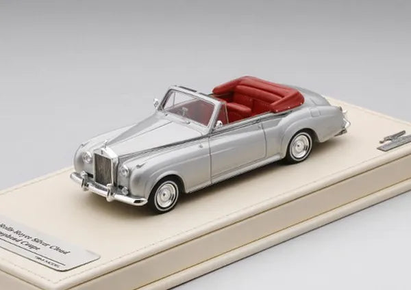 TRUE SCALE MINIATURES 1959 ROLLS-ROYCE SILVER CLOUD DROPHEAD COUPE SILVER