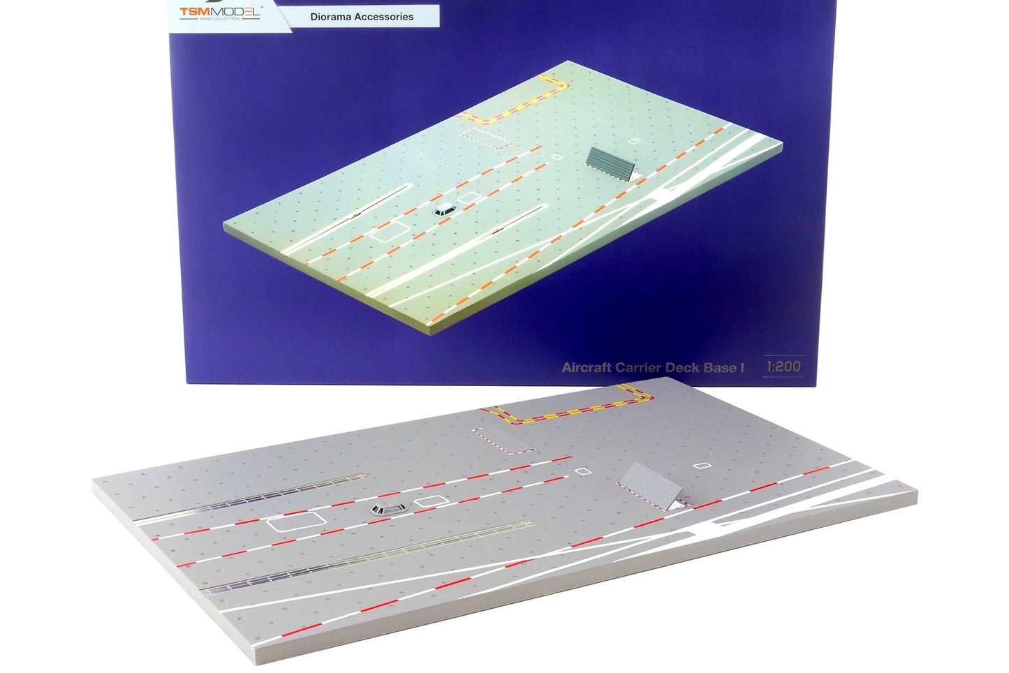 TRUE SCALE MINIATURES AIRCRAFT CARRIER DECK BASE DIORAMA DISPLAY STAND