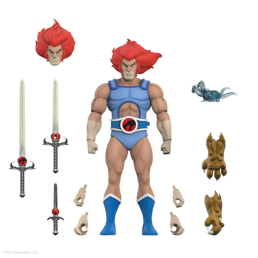 SUPER7 ULTIMATES THUNDERCATS LION-O ACTION FIGURE (WITH LED EYES)